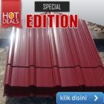 atap spandek warna merah