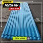 harga atap spandek warna biru