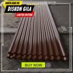 harga atap spandek warna cokelat