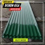 harga atap spandek warna hijau