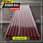 harga atap spandek warna merah